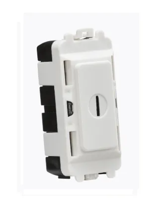 [25MLCMa.G1Key] ML Grid Module Whi.Matt Light Sw.Key GDM009