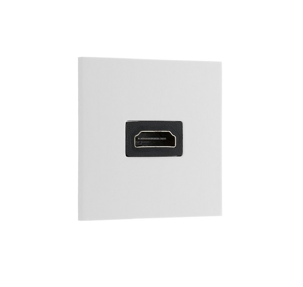 [25MMA.HDMI] Euro Module Hdmi 2mod White EMHDMIW-01
