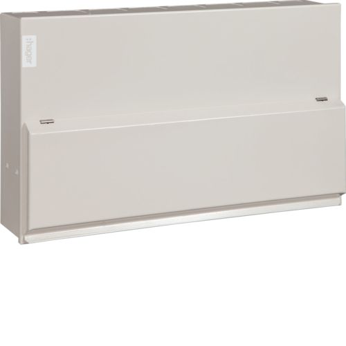 Hager CU 12w Dual*No SPD* 18th 100a RCDs VML966RK