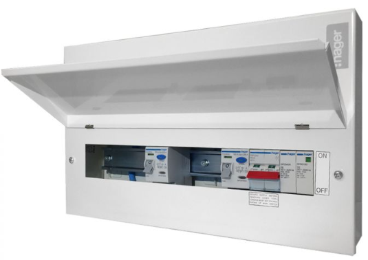 Hager CU *SPD*+2RCD 14w VML914CUSPDRK 18th Ed