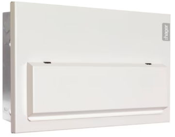 Hager CU 16w *Flush* board Rec Dual *No SPD*18th VMLF916C