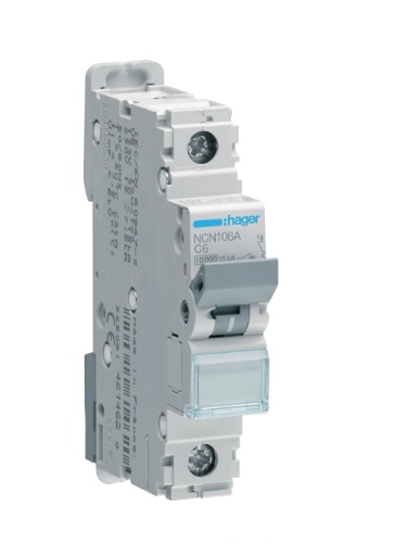 MCB 6A C 10KA 1P NCN106A