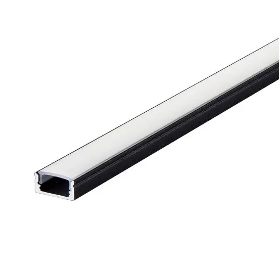 [29LsPB12W2m] Led Profile Surface Black 2.0m