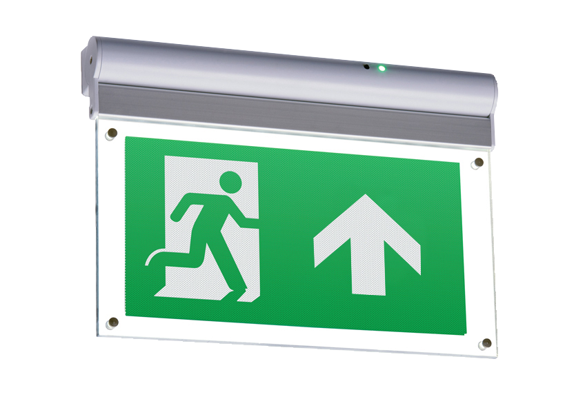 [29JWC4.EMEXIT] Emergency Sign 4w Wall/ Ceil Flex Maintain