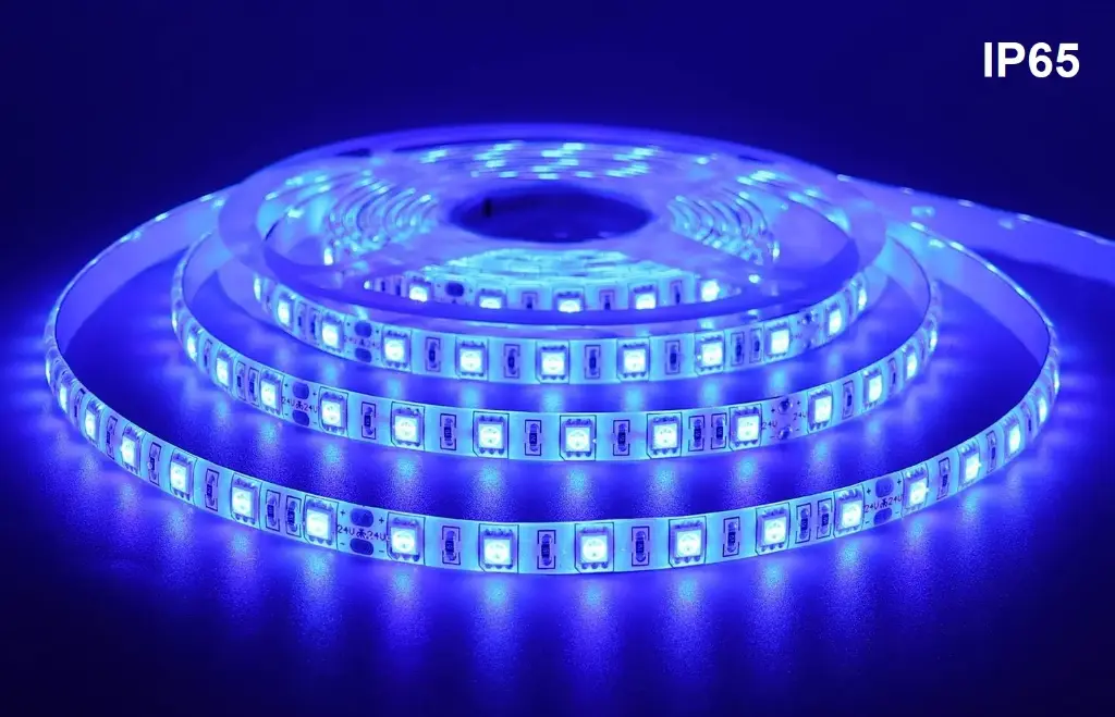 Strip Blue 5m 10w 120LED ip65