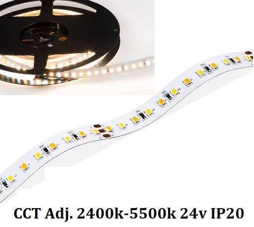 CCT 6m 2400k- 5500k 20w IP20