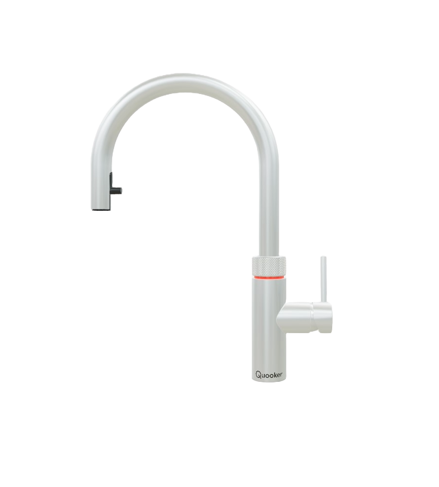 [34Q3.FLEX3.SS] Quooker Tap *3In1* S/Steel FLEX PullOut -TAP ONLY
