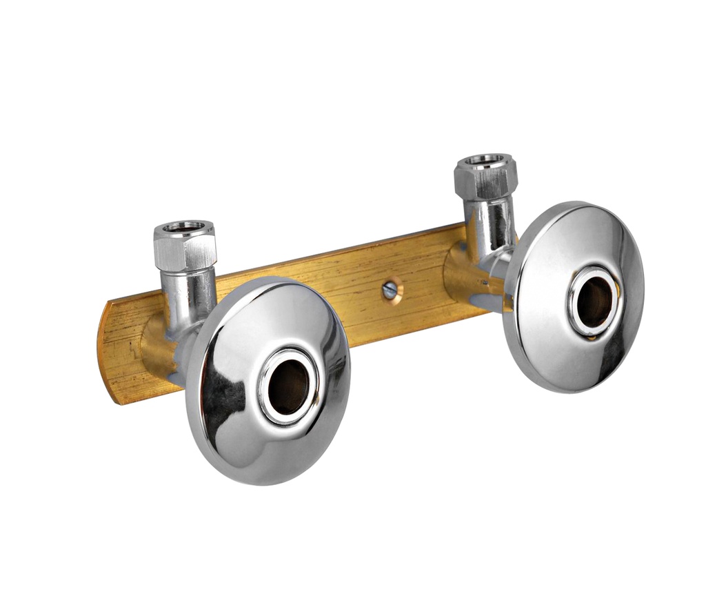 BSM Wall Plate 150 Centre 15mm 1499