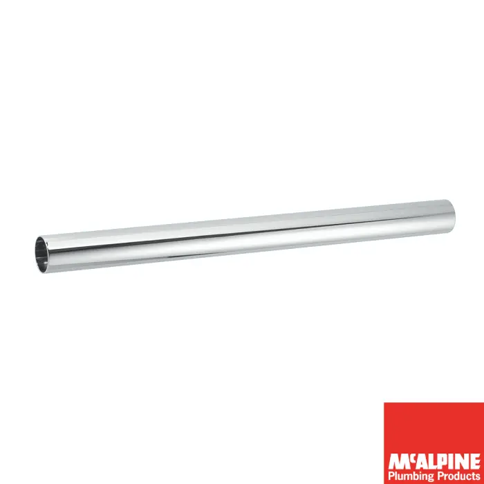 [412TAP CP.1🅼ᶜ] Trap Pipe CH+Flange 32mmx 1m🅼ᶜPIPE32-1000-CB