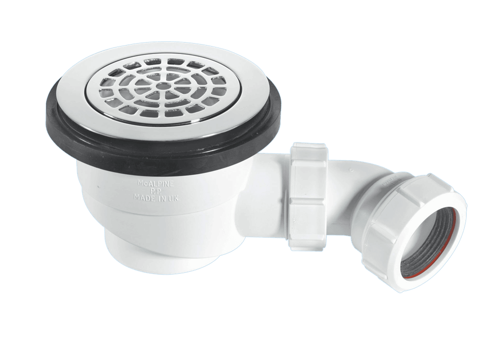 Shower Waste/Trap Large Flat🅼ᶜST90CPB-P