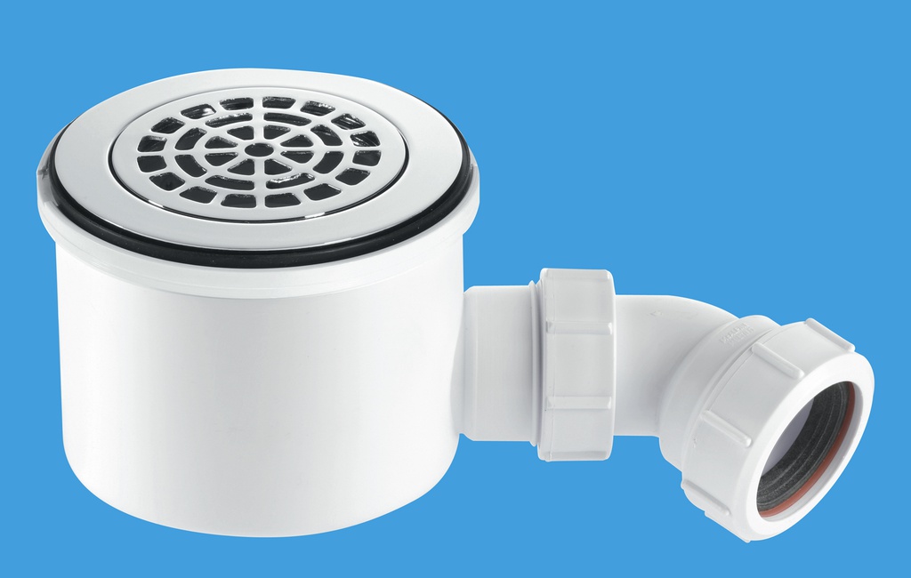 Shower Waste/Trap Large Hiflow🅼ᶜST90CPB-P-HP2 