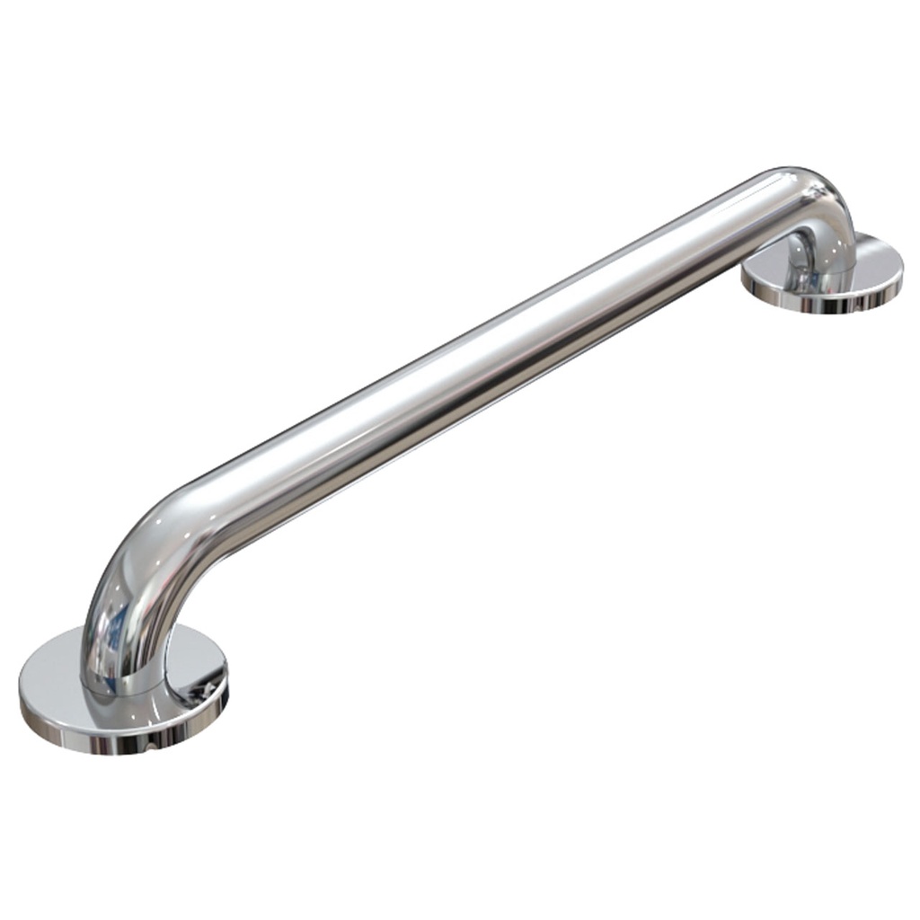 Grab Bar 600 Stainless IncFixings