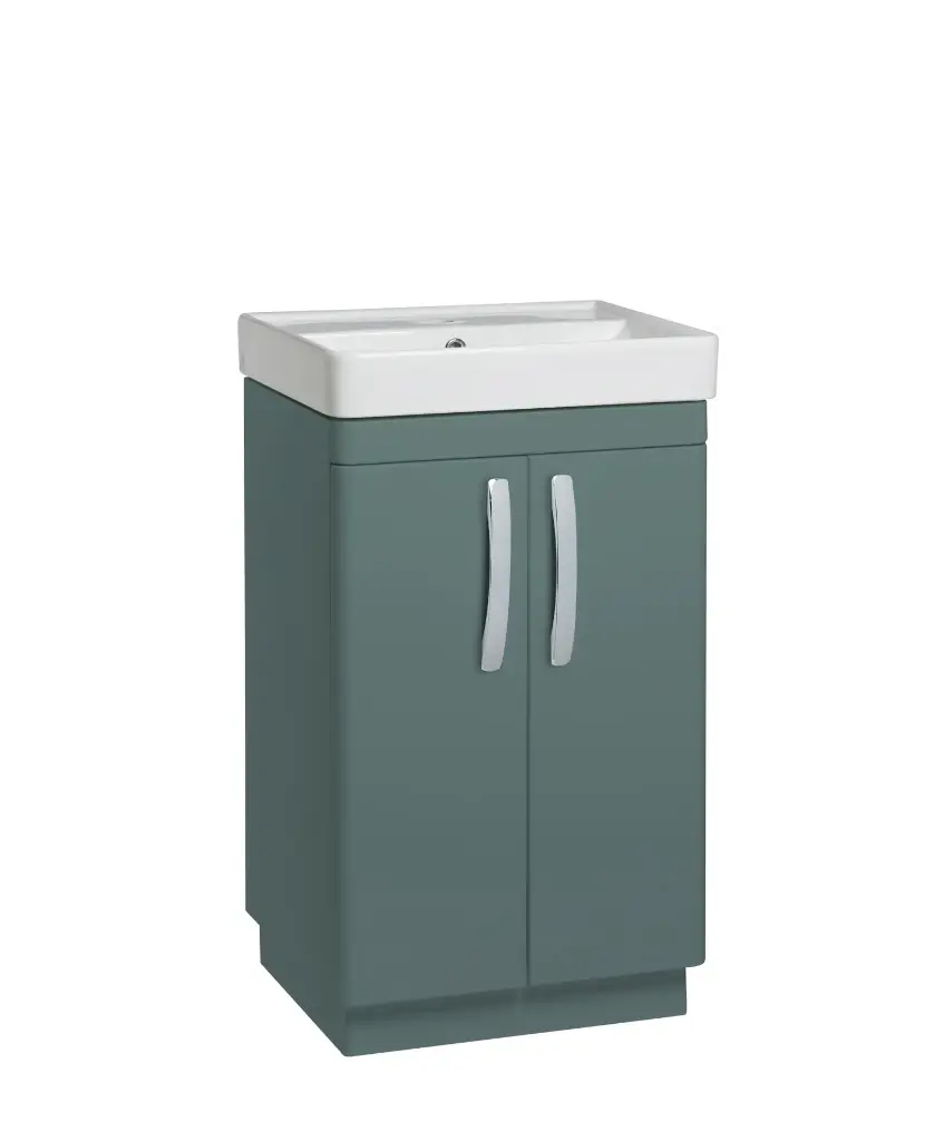 Compass 500 Vanity 2Door Matt Green