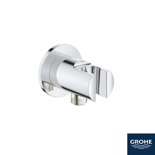 Relexa Shower Outlet Elbow With Holder