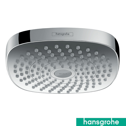 Select E RainHead  2Jet 180sq Wh/Cp