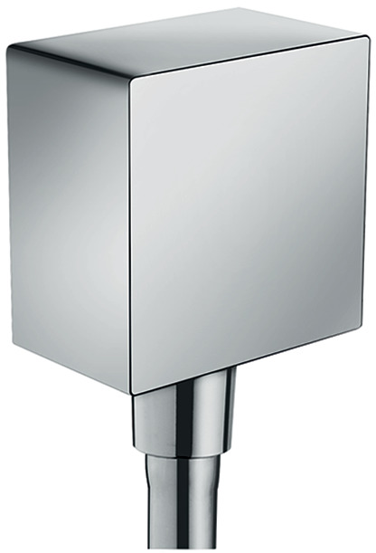 FixFit Wall Outlet Square Chrome