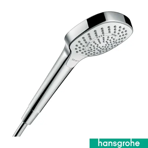 SelectE Hand Shower 3Jet Wh/Cp SQ 110