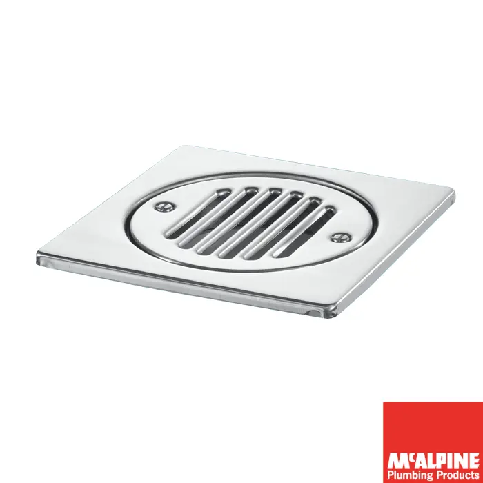 [432W🅼ᶜFGTOP6SS] McA Wetroom TopGrate Sq6" 🅼ᶜFGTOP6SS