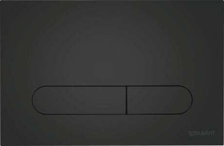 Duravit Flush Plate Black