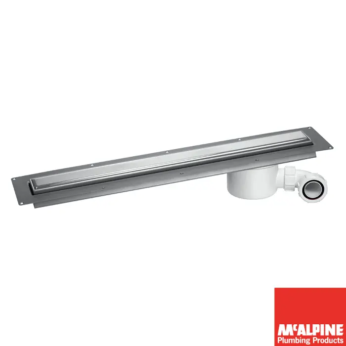 McA Wetroom Linear 100cm Slim Tilable Kit🅼ᶜCD1000-O-P