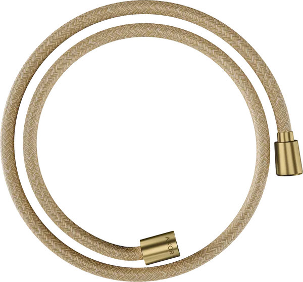Shower Hose 1.25m Textile BruBrass