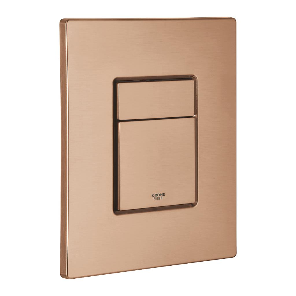 Toilet Push Button Brushed Warm Sunset (Due 17/7/25)
