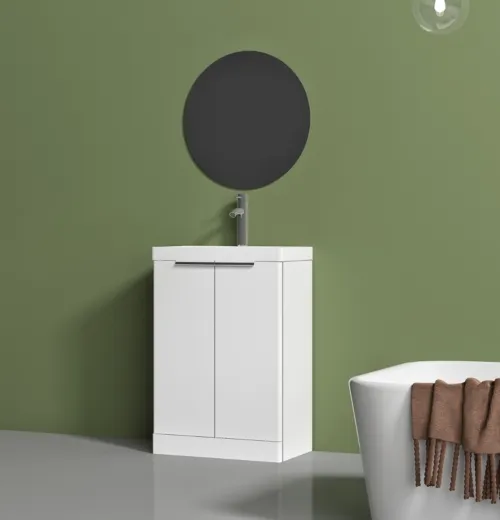 [4760Bo.VL60GW] Valencia 596 Unit Floor White