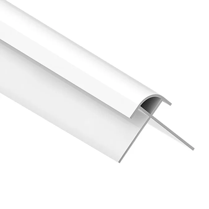 [434PVCWp.Exw] HydroPanel External Corner Wh