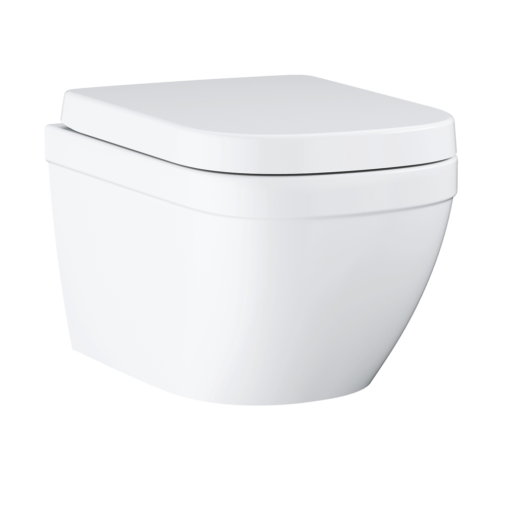 EuroPure Toilet WallPan 54cm Inc Seat 