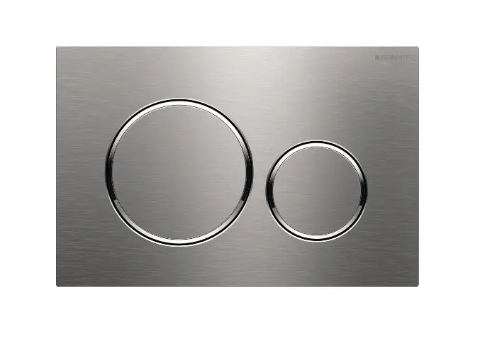 [459Gb.115882SN1] Sigma 20 Round Flush Plate Brushed S/Steel