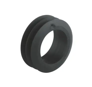 [415FLushConeGr.37119] Toilet Flush Cone Black W33