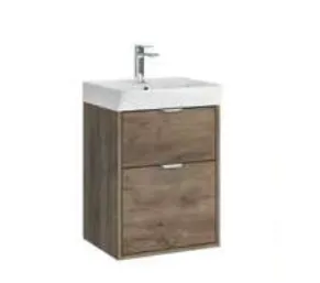 Leo 450 Vanity Drw2 Tobacco Oak