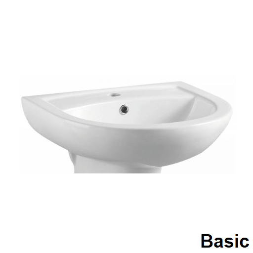 [4650LC.SKWH50BA1] Basic Basin 495*410 1th Only