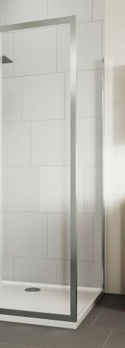Verve Side Panel 900 Semi Framed ◭Silver