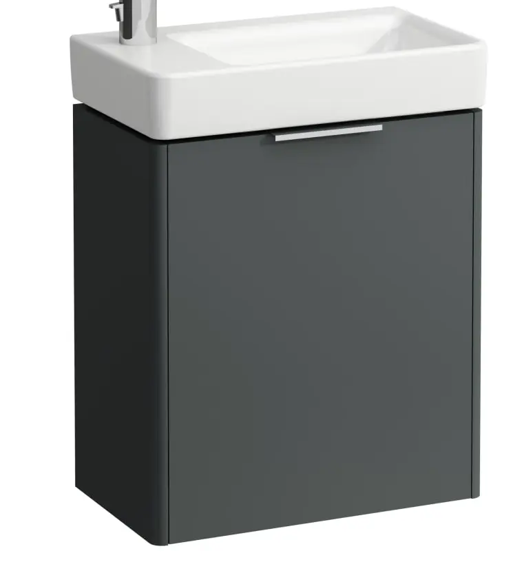 [4748Lf.4021011102661] Base 470 Vanity Door1 Grey LH