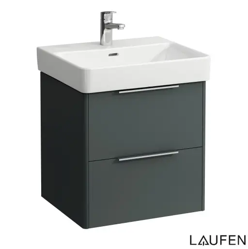 [4755Lf.4021721102661] Base 520 Vanity Unit Grey Matt 810962
