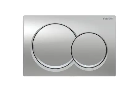 Alpha01 round flush plate chrome