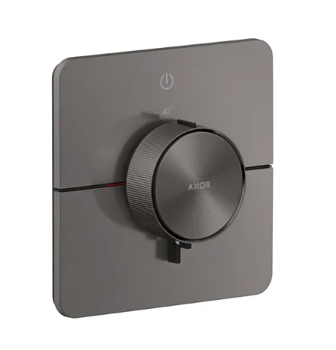 Axor Therm 1Way Softsquare Brushed Black Chrome