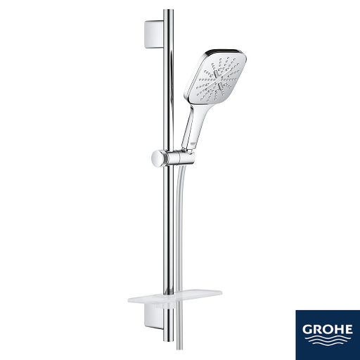 SmartActive 130 Cube Shower Rail Set 3Sprays