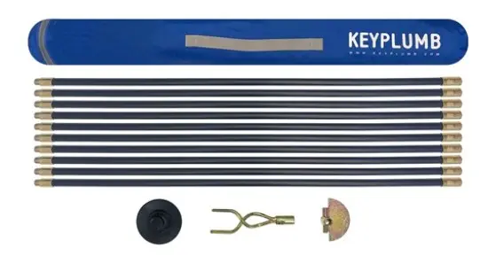 [91DRRS2] Drain Rod Set Plunger Worm