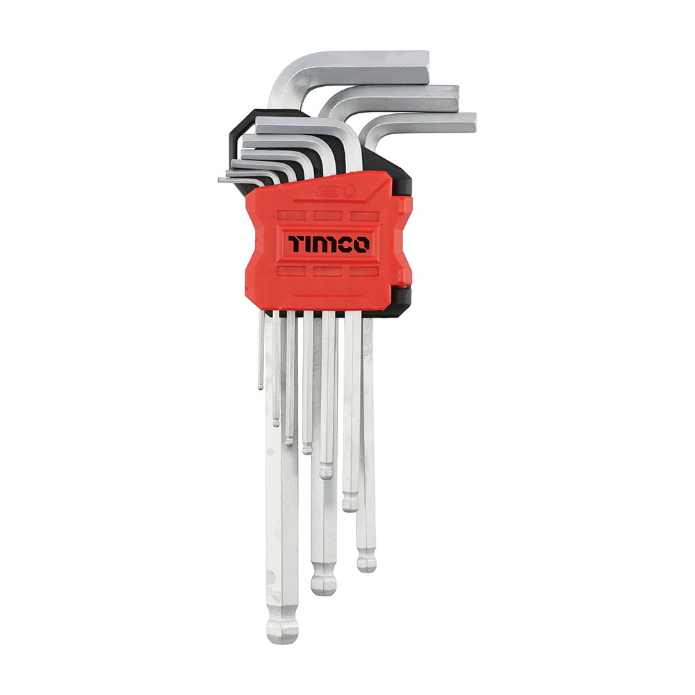 [93WL.SETmet+imp] Allen Key Hex 9pc LONG AKBE