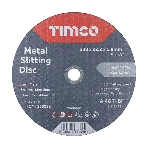 [95CM230] Cut Disc 230 Metal