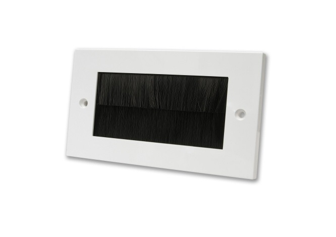 Brush Plate 2g White Blk ML SX6007B