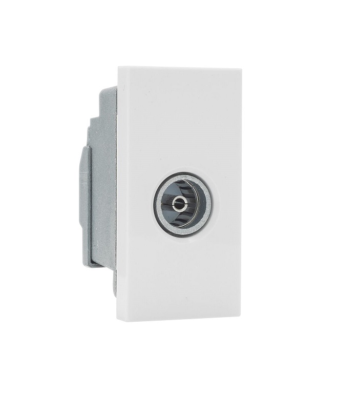 [25MMA.AT] Euro Module Tv Female White NETTVSWH