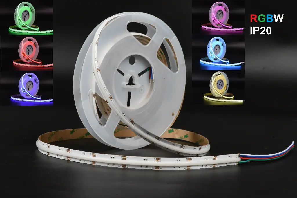 COB Led Strip RGW+5500k 10m 18w ip20 (Max run 5m)