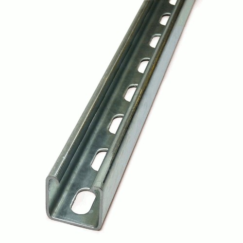 [22UX4141SL-3M] Strut Channel 3m Length  41x41 Sloted 2.5mm PG