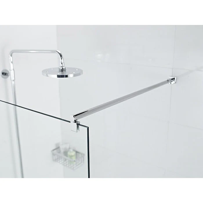 Lakes Glass To Wall Bracing Bar Silver