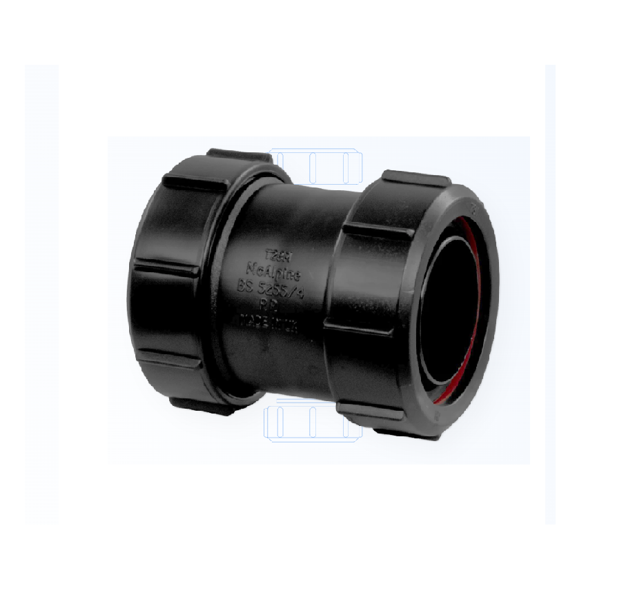 Black multifit Coupler 32mm 🅼𝆢S28M-BL