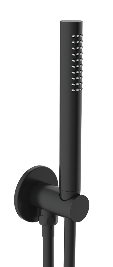 Vos Shower Outlet Set Matt Black