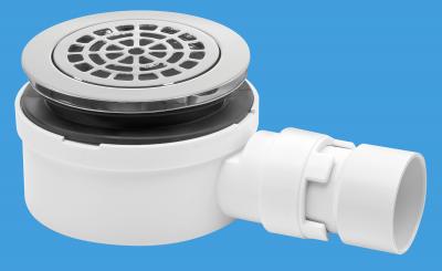 Shower Waste/Trap Large Flat 53mm (Shallow)🅼ᶜST90CPB-P-53
